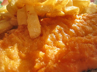 Battered Fish and Chips