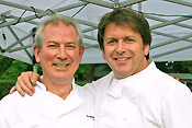 James Martin with Peter Stuart